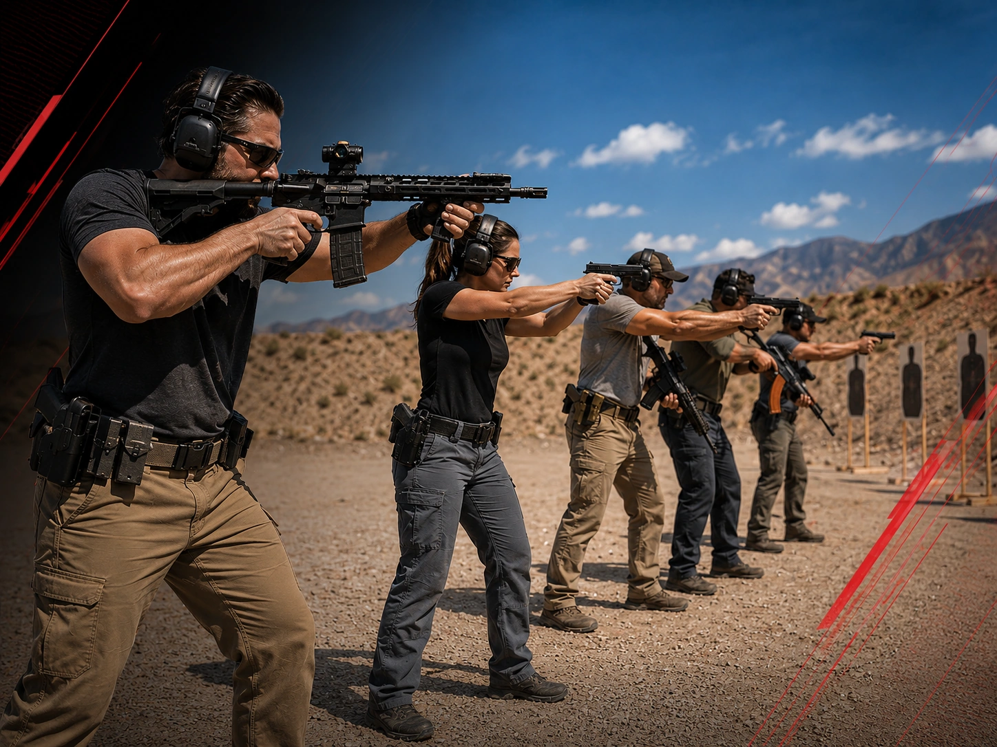 Combined Firearms Course Level 1 for beginners